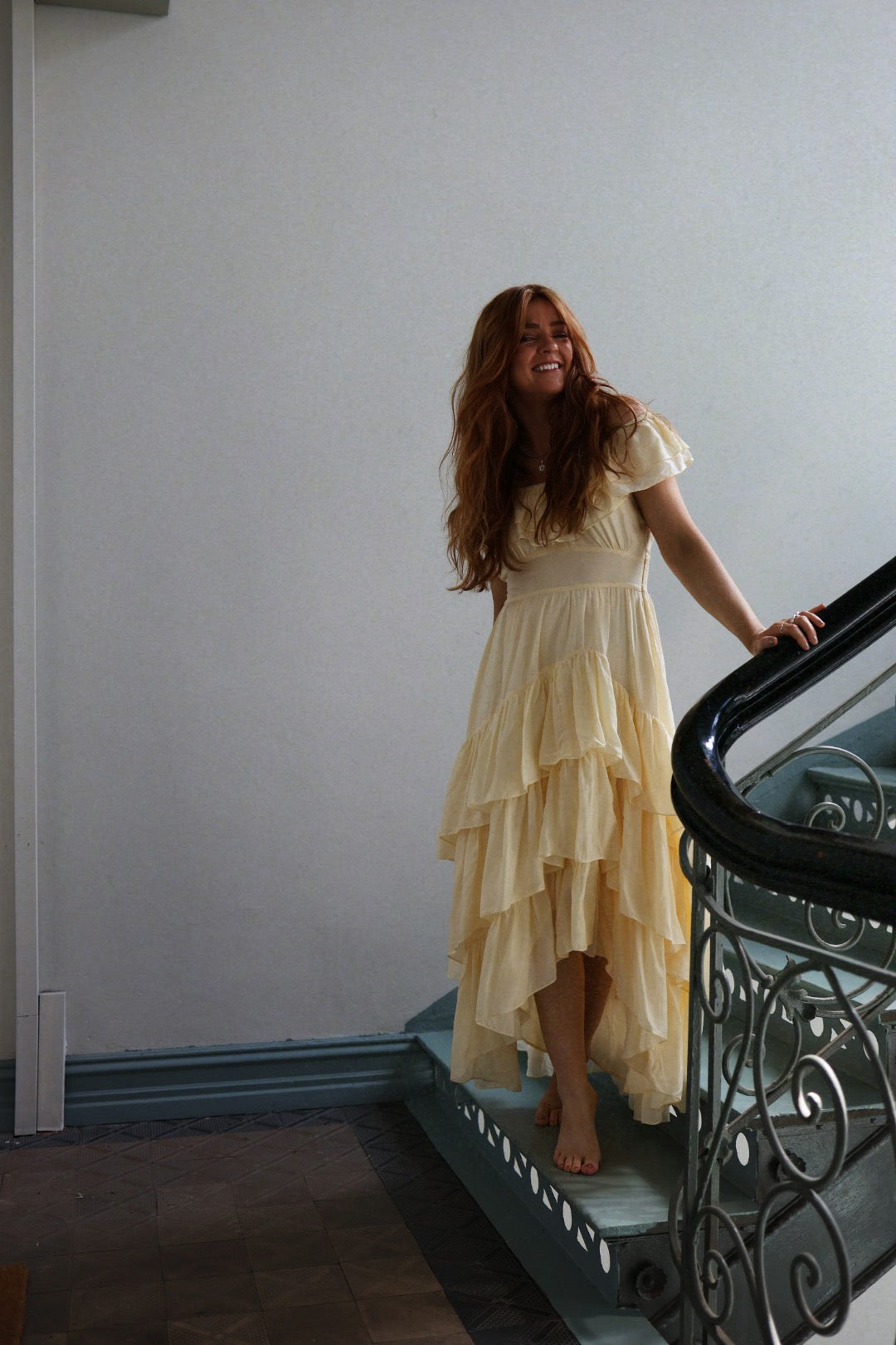 Moonshake Dress - Soft Butter