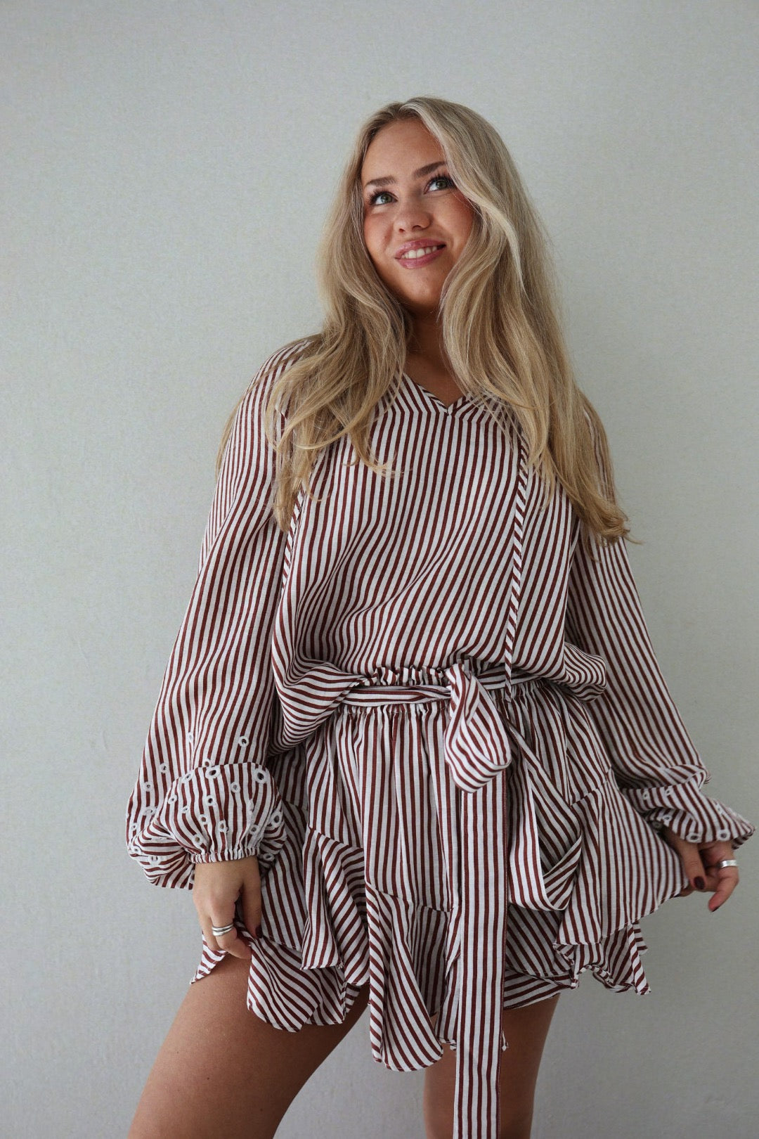 Breezy Blouse - Rusty Stripe