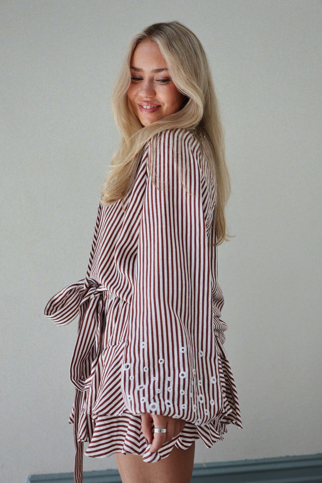 Breezy Blouse - Rusty Stripe