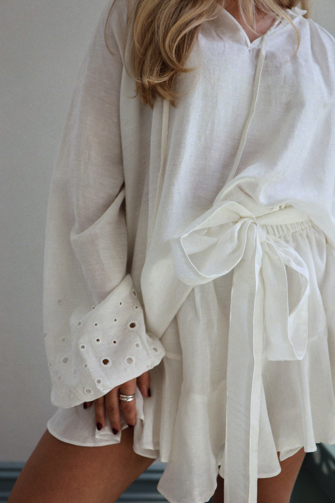 Breezy Blouse - Offwhite