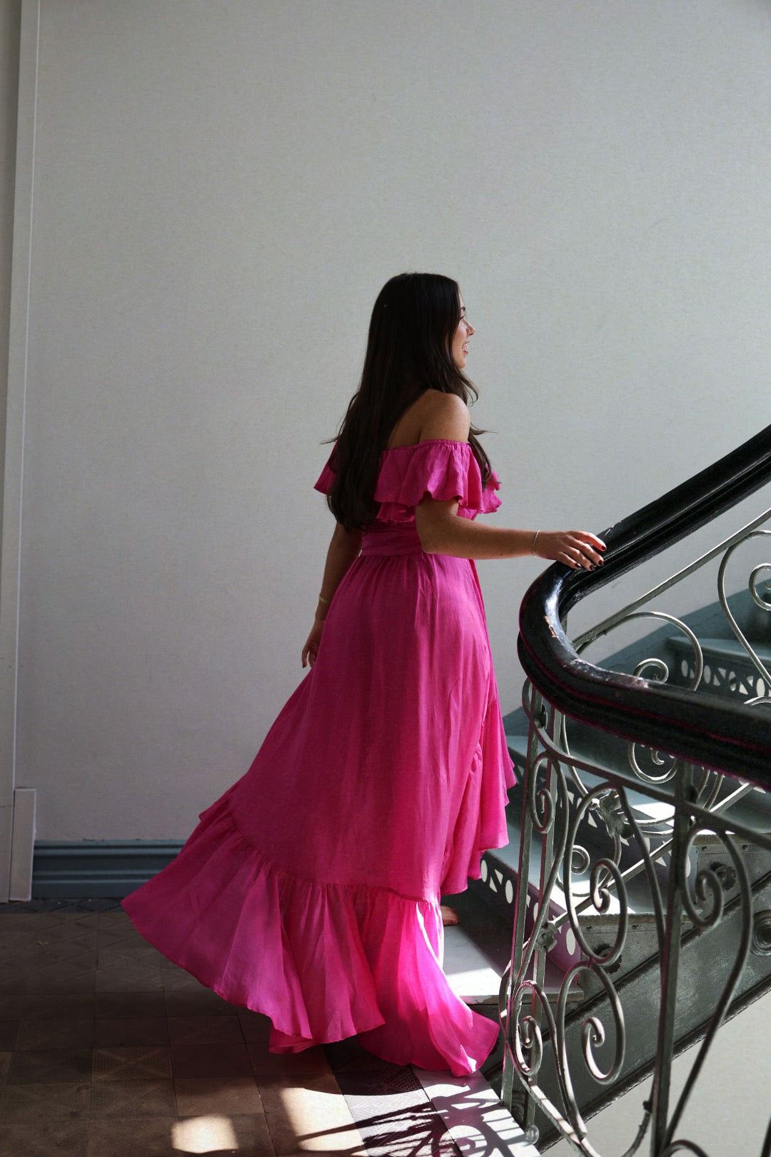 Senorita WOW Dress - Hot Pink