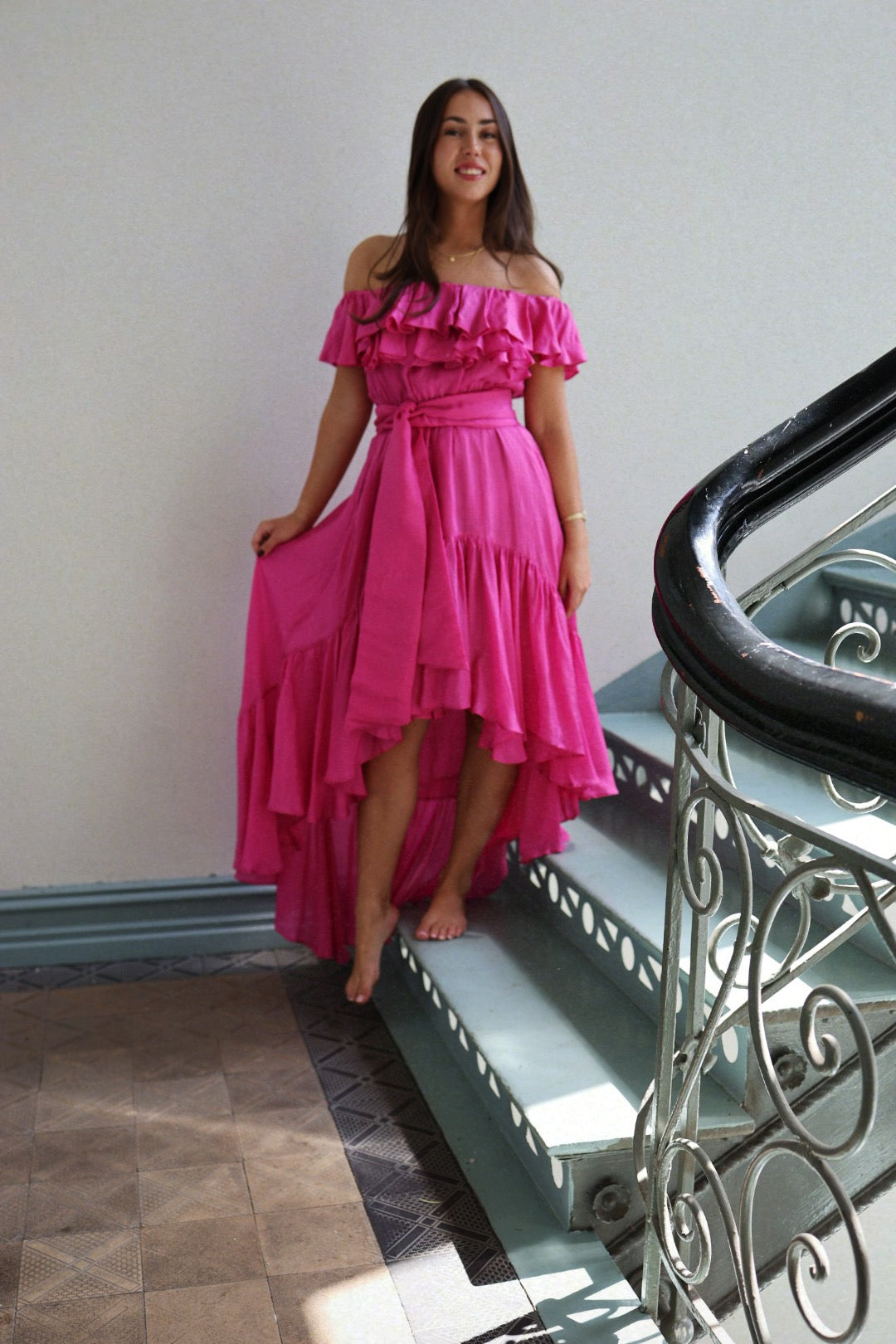 Senorita WOW Dress - Hot Pink