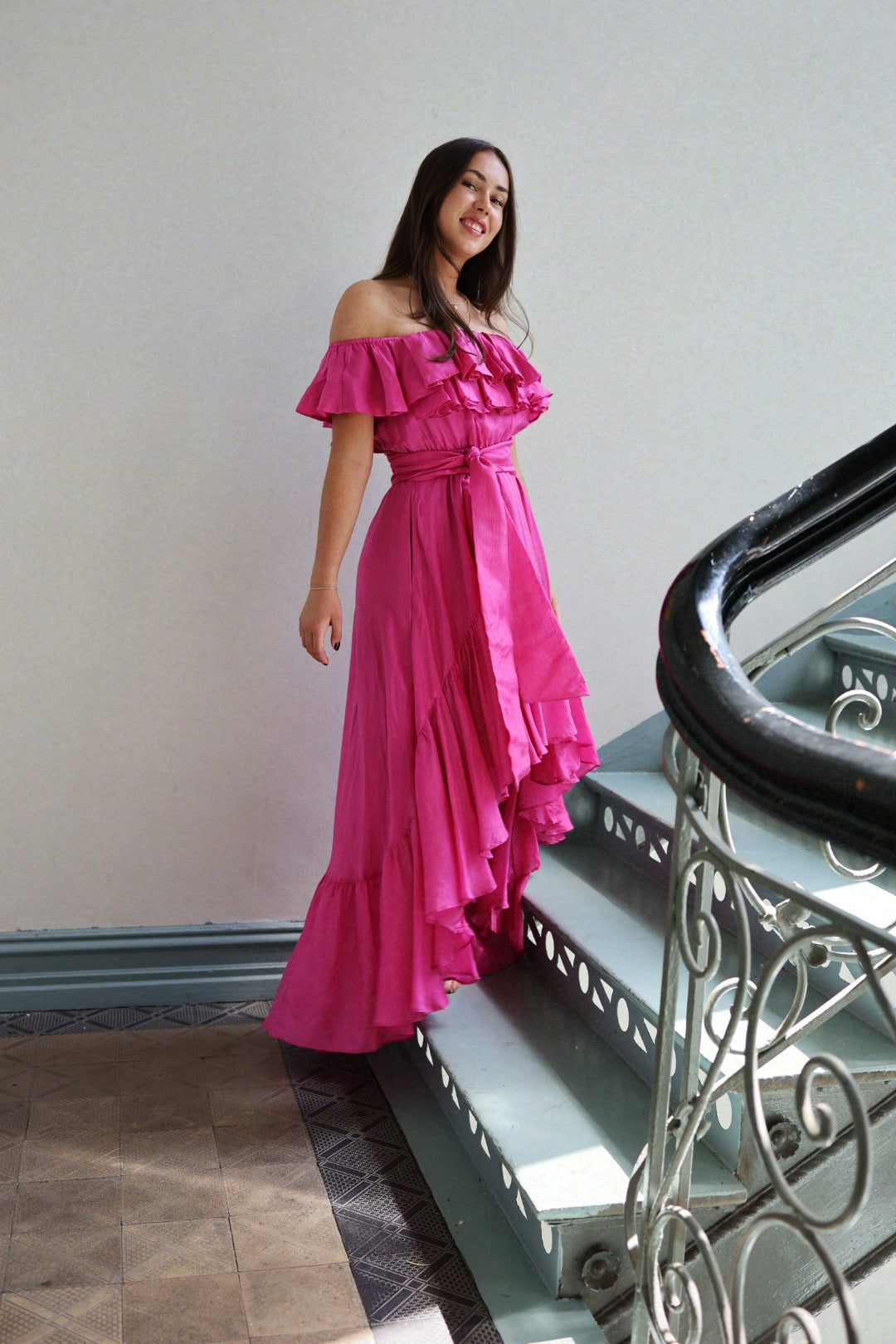 Senorita WOW Dress - Hot Pink