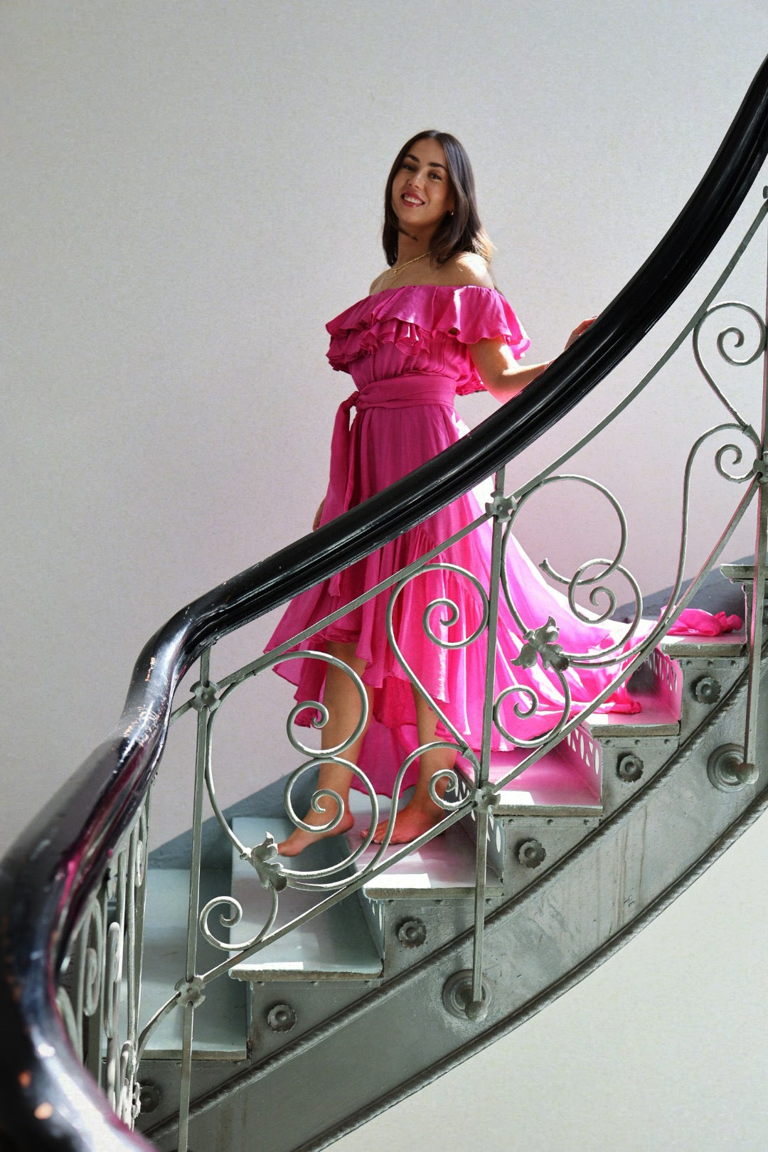 Senorita WOW Dress - Hot Pink