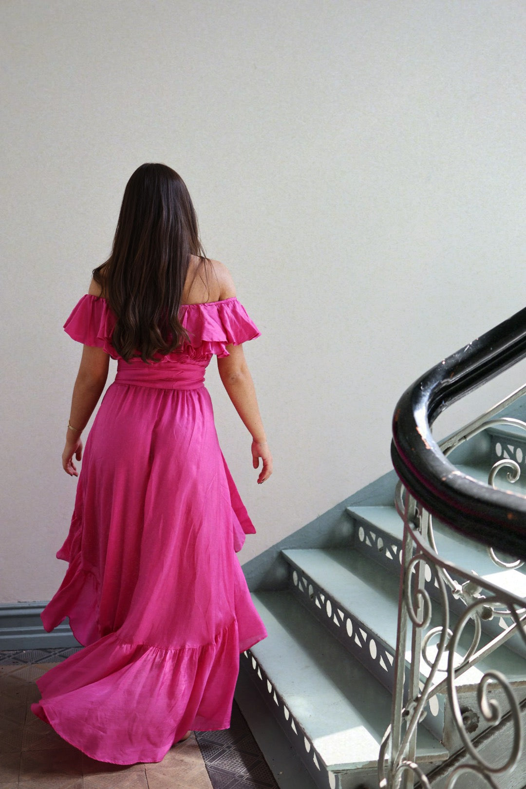 Senorita WOW Dress - Hot Pink