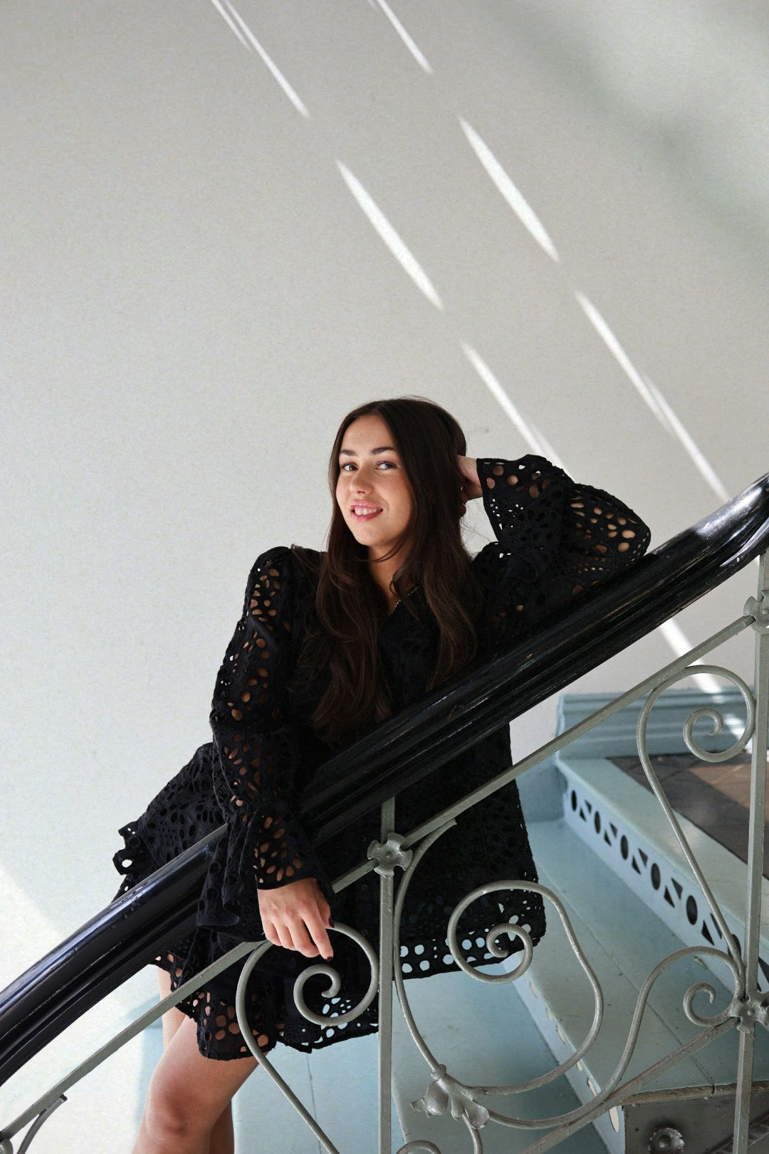 Chiffy Resort Blouse - Black