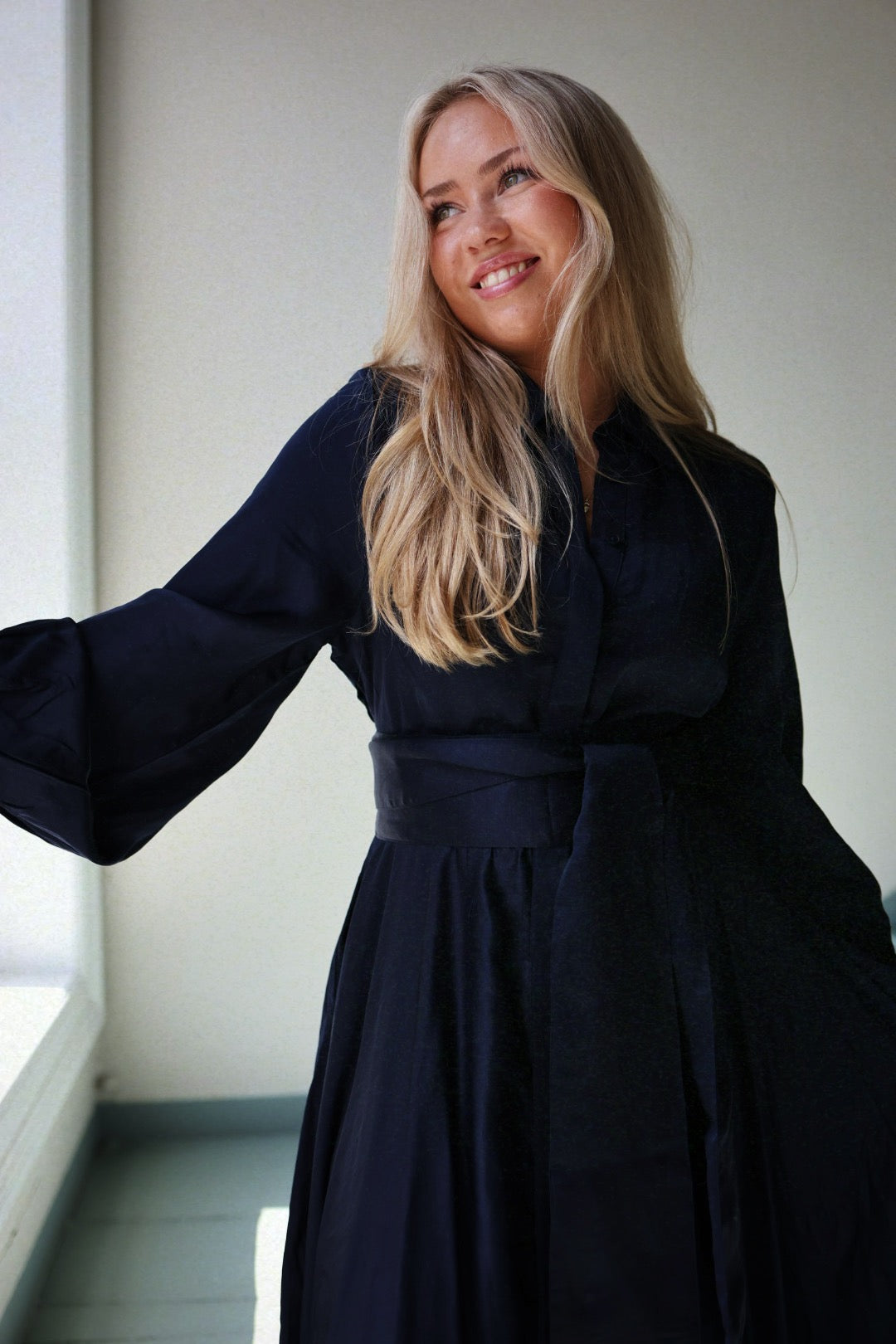 Long Bon Weekend Dress - Dark Navy