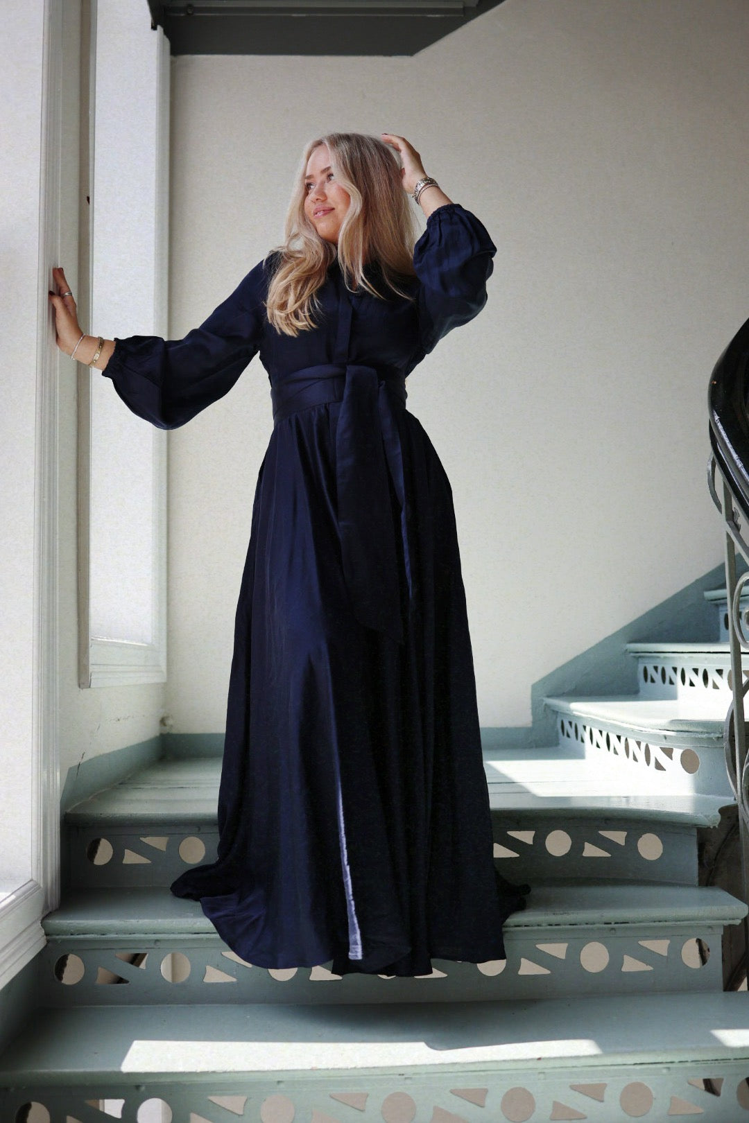 Long Bon Weekend Dress - Dark Navy