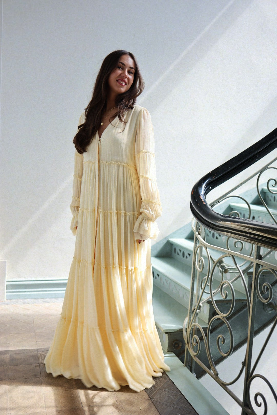 Showbird Dress - Soft Butter