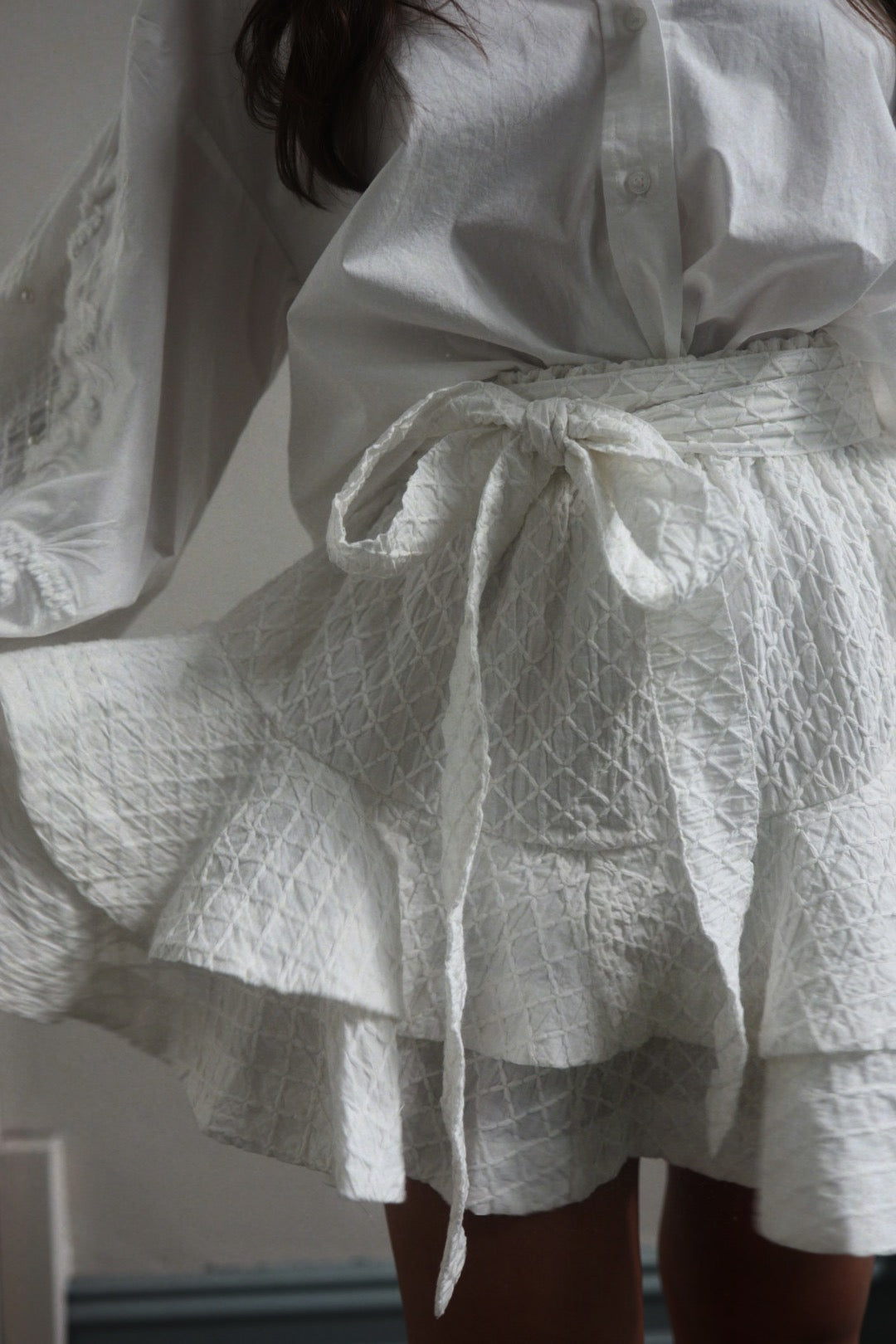 Nordic Pearl Skirt Shorts
