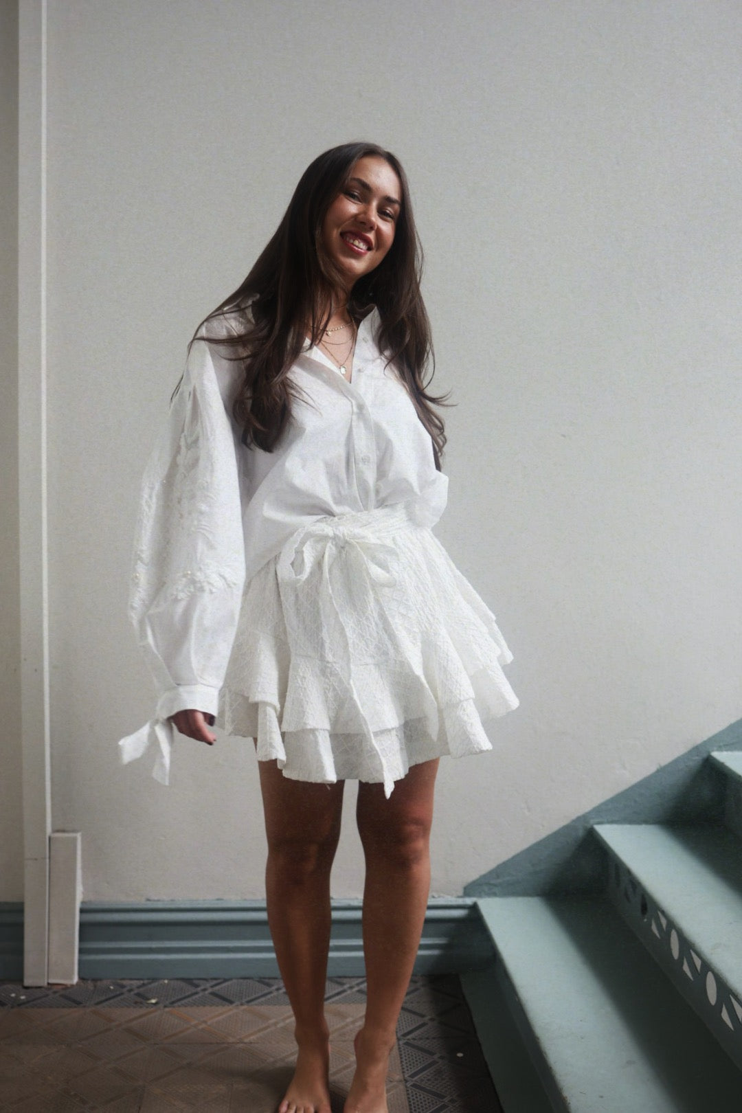 Nordic Pearl Skirt Shorts