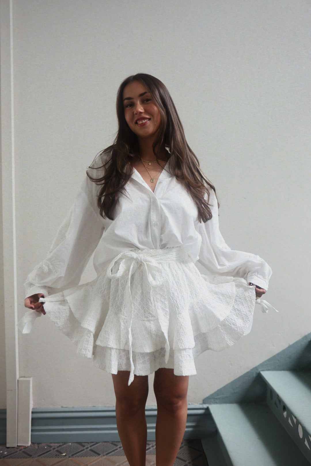 Nordic Pearl Skirt Shorts