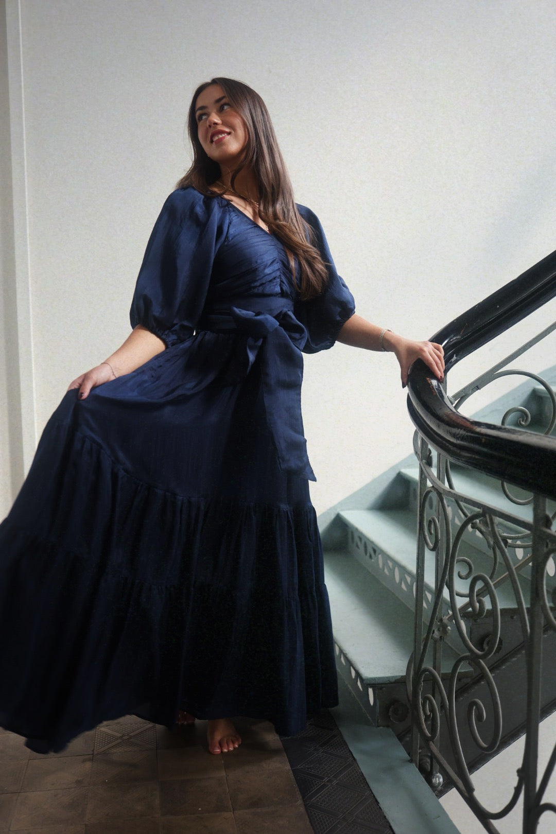 Deep Ocean Dress - Dark Navy