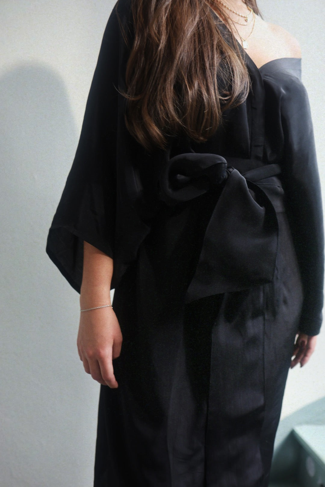 Kimono Dress - Black