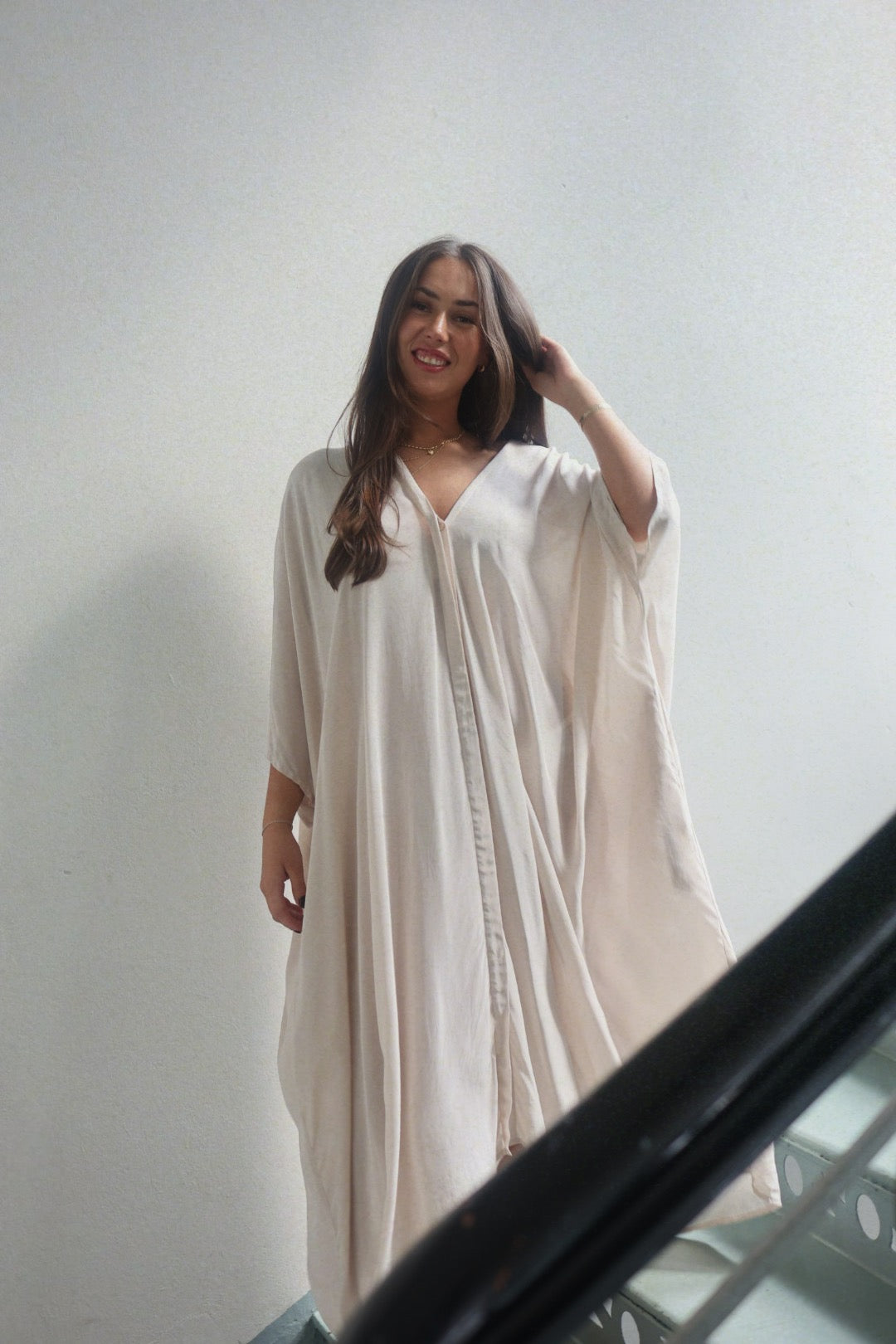 Kimono Dress - Beach Beige