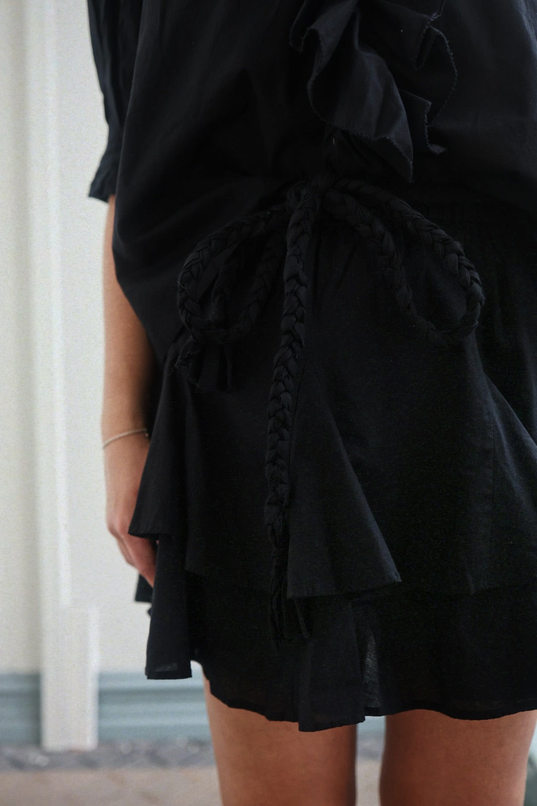 Tennis Skirt Shorts - Black